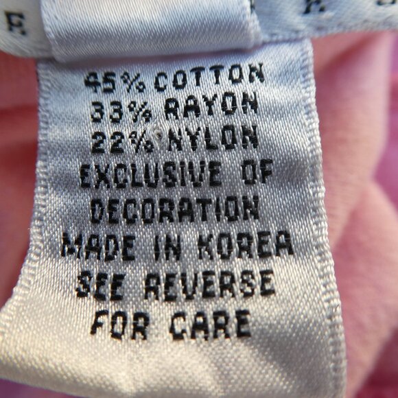 Vintage 90s Pink Velour Track Suit Talbots Petites M Zip Jacket L Pull On Pants - Picture 8 of 16